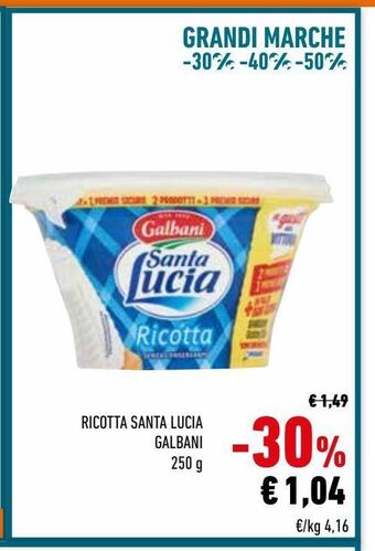 Conad City Ricotta santa lucia galbani offerta