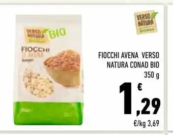Conad City Fiocchi avena verso natura conad bio offerta