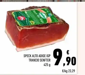 Conad Superstore Speck alto adige igp trancio senfter 425g offerta