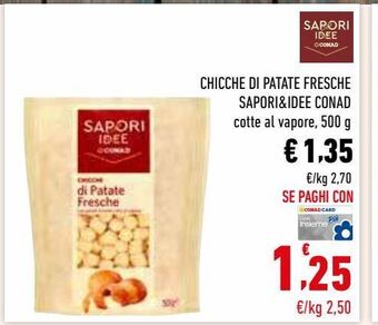 Conad Superstore Chicche di patate fresche sapori & idee conad offerta
