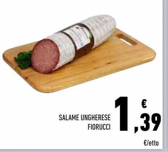 Conad Superstore Salame ungherese fiorucci offerta