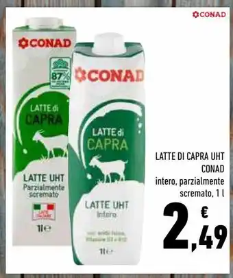 Conad Superstore Latte di capra uht conad offerta