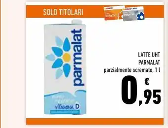 Conad Superstore Latte uht parmalat parzialmente scremato, 1 l solo per titolari carta conad insieme & piu' offerta