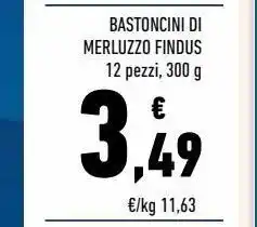 Conad Superstore Bastoncini di merluzzo findus offerta