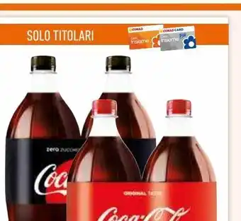 Conad Superstore Coca-cola regular / zero 1.35 l x2 offerta