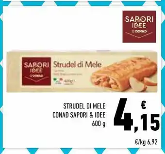 Strudel mela conad sapori&ide 600g