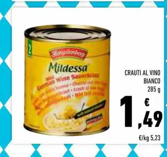 Conad Superstore Crauti al vino bianco 285g offerta