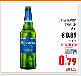 Conad Superstore Birra bavaria premium 66 cl offerta