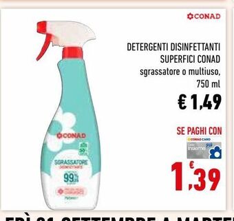 Conad Superstore Detergente per superfici ace offerta