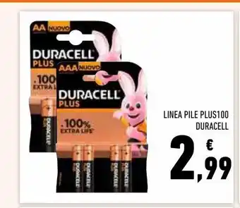 Conad Superstore Linea pile plus100 duracell offerta