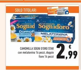 Conad Camomilla sognid'oro star offerta