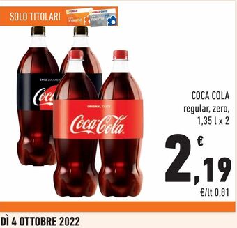 Conad Coca-cola offerta