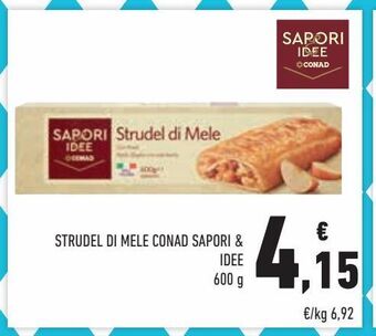 Strudel di mele conad sapori & idee