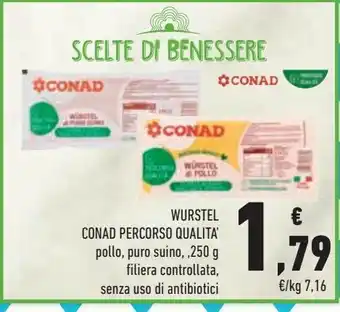 Conad Wurstel conad percorso qualita' offerta