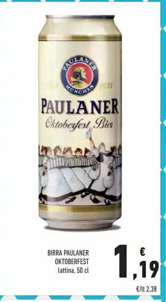 Conad Birra paulaner oktoberfest offerta