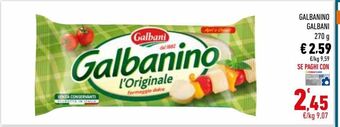 Conad City Galbanino galbani offerta