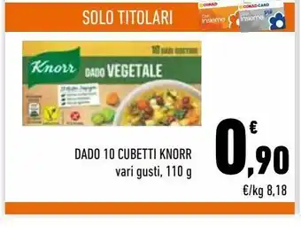 Conad City Dado knorr offerta