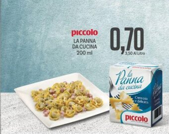 Supermercati Piccolo piccolo La Panna Da Cucina 200 ml offerta