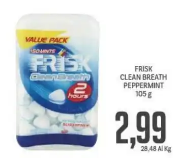 Frisk Clean Breath Peppermint 105 g