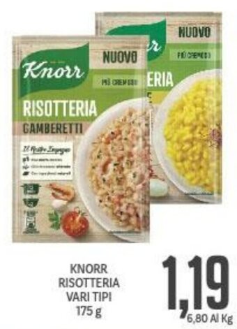 Supermercati Piccolo Knorr Risotteria Vari Tipi 175 g offerta