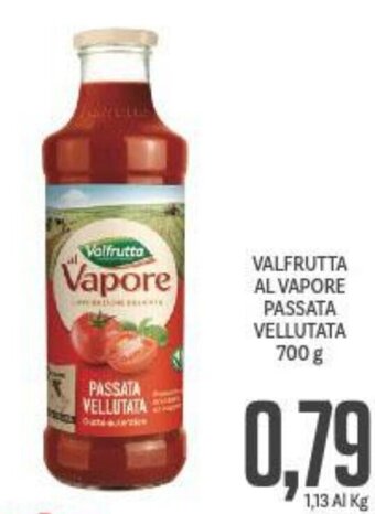 Supermercati Piccolo Valfrutta Al Vapore Passata Vellutata 700 g offerta