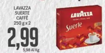 Supermercati Piccolo Lavazza Suerte Caffè 250 g x 2 offerta