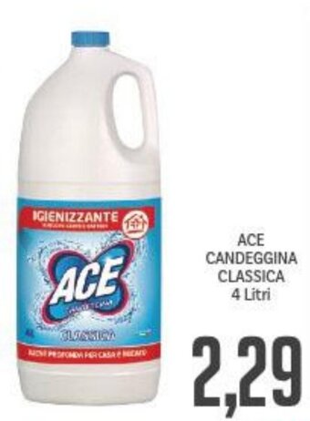 Supermercati Piccolo Ace Candeggina Classica 4 Litri offerta