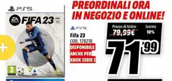 MediaWorld PS5 Fifa 23 offerta