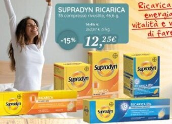 Coop Supradyn Ricarica 35 Compresse Rivestite, 46.6 g offerta