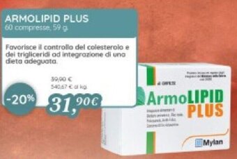 Coop Armolipid Plus 60 Compresse, 59 g. offerta