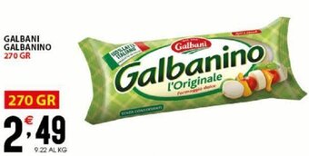 Sisa Galbani Galbanino 270 gr offerta