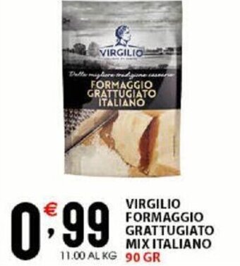 Virgilio Formaggio Grattugiato Mix Italiano 90 gr