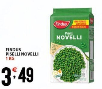 Sisa Findus Piselli Novelli 1 kg offerta
