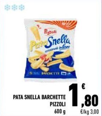 Conad Pizzoli Pata Snella Barchette 600 g offerta
