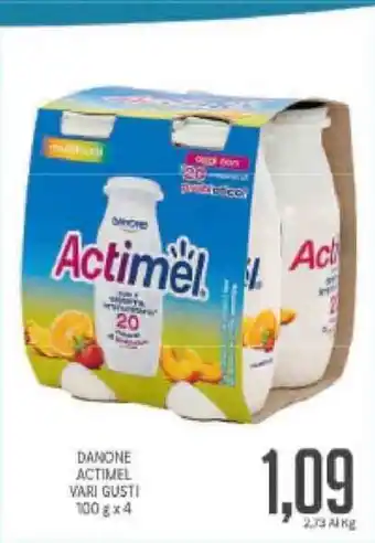 Supermercati Piccolo Actimel Danone 100gx4 offerta