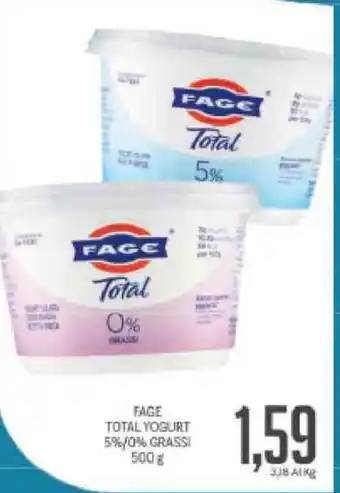 Supermercati Piccolo Fage Total Yoghurt 500g offerta