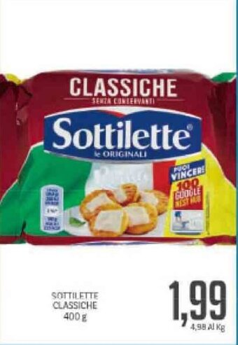 Supermercati Piccolo Sottilette Classiche 400g offerta