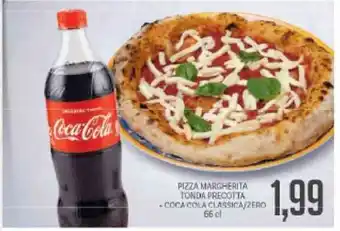 Supermercati Piccolo Pizza Marcherita Tonda Precotta Coca Cola Classica/Zero offerta