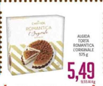Supermercati Piccolo Algida Torta Romantica L'Originale 575g offerta