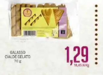 Supermercati Piccolo Galasso Cialde Gelato 70g offerta