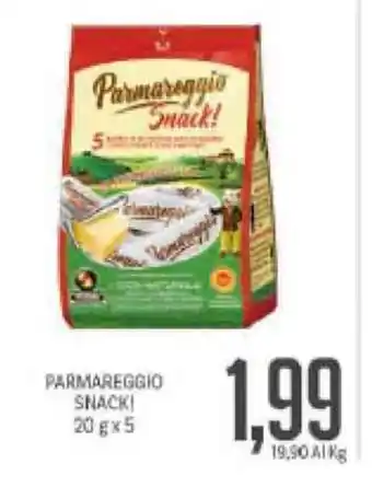 Supermercati Piccolo Parmareggio Snacki offerta