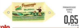 Supermercati Piccolo Parmareggio Burro 100g offerta
