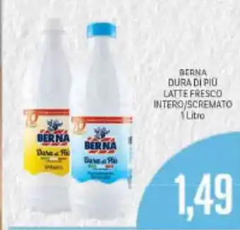 Supermercati Piccolo Berna Dura Di Piu Latte Fresco Intero/Scremato 1 litro offerta