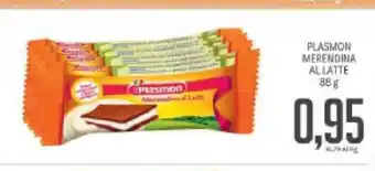 Supermercati Piccolo Plasmon Merendina Al Latte 88g offerta