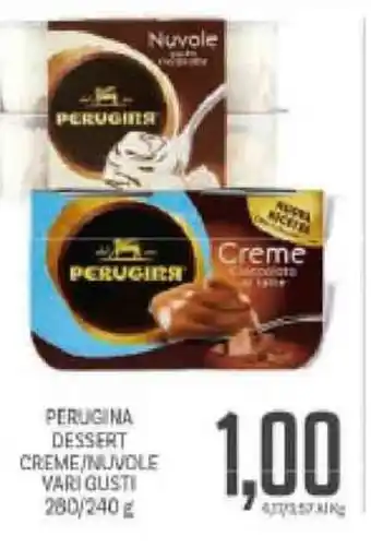 Supermercati Piccolo Perugina Dessert Creme/Muvole vari gusti 280/240g offerta