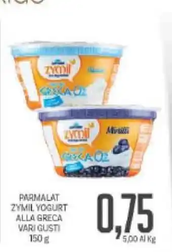 Supermercati Piccolo Zymil Parmalat yoghurt Alla Greca 150g offerta