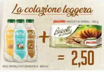Supermercati Piccolo Adez Aveña/Cocco/Madorla-800ml offerta