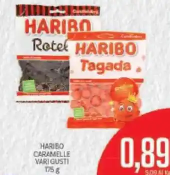 Supermercati Piccolo Haribo Caramelle 175g offerta