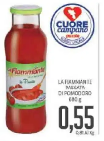 Supermercati Piccolo la Fiammante Rassata Di Pomodoro 680g offerta