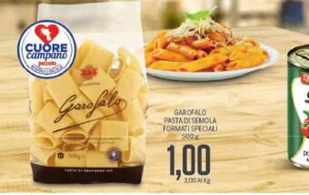 Supermercati Piccolo Garofalo Pasta Di Semola Formati Speciali 500 g offerta